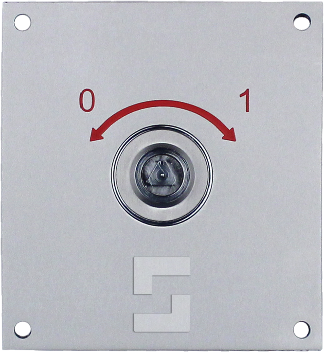 SafeLine SL6+-Fire-Schlüsselschalter, Einbaumontage (1)
