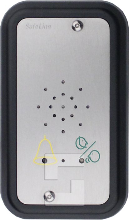 SafeLine SL6 voice station, surface mounting with LED pictograms (1)