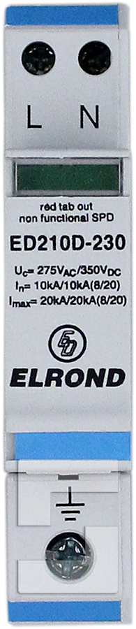 ED210, åskskydd för 230V (1)