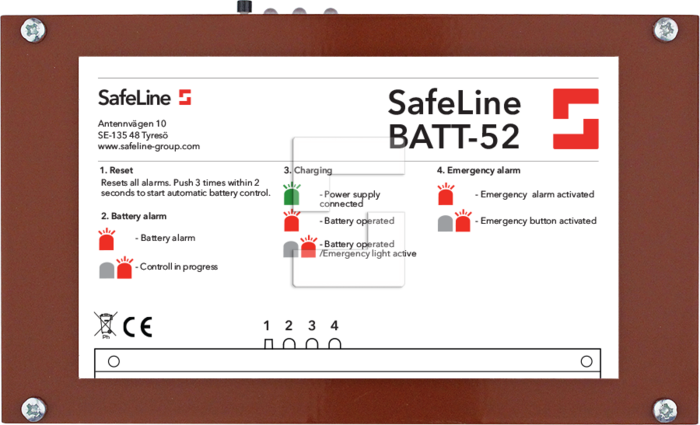 SafeLine Batt-52 nödaggregat