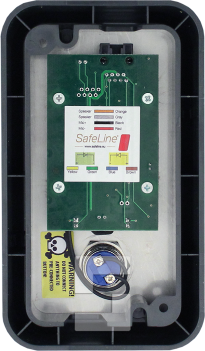 SafeLine 3000 -koriyksikkö hätäpainikkeella (pinta-asennettava) (2)