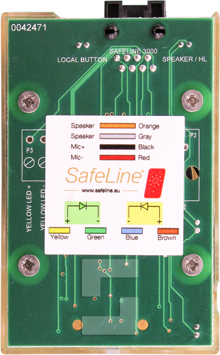 SafeLine 3000 voice station, without plate (2)