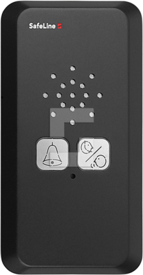 SafeLine MX3+, utanpåliggande design i svart med piktogramlinser (1)