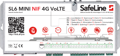 SL6 mini hovedenhed PSTN & 4G/NIF