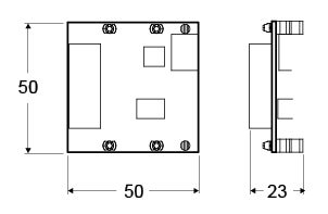 CAN-Leiterplatte, 4 Ein-/Ausgänge, Schraubverbindung (1)