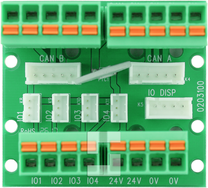 CANopen-Lift connection board, 6 in-/outputs (1)