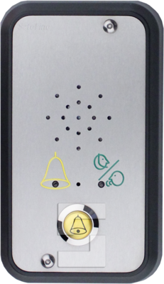 SafeLine SL6 voice station, surface mounting with LED pictograms & alarm button (1)