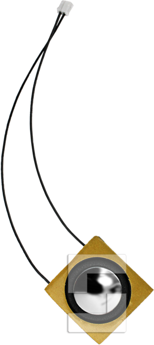 Lautsprecher, 34×34, JST 2 PIN/2 mm, 150 mm (1)