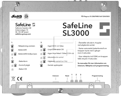 SafeLine 3000 GSM 2G