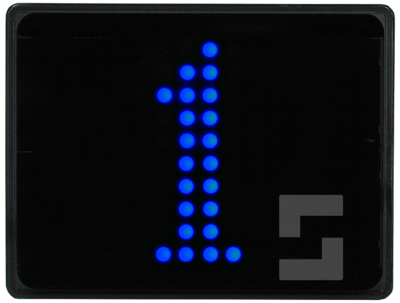 Etasjeindikator FD4 (Blått display) (1)