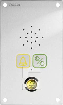SafeLine MX3+, flush mounting with alarm button (1)