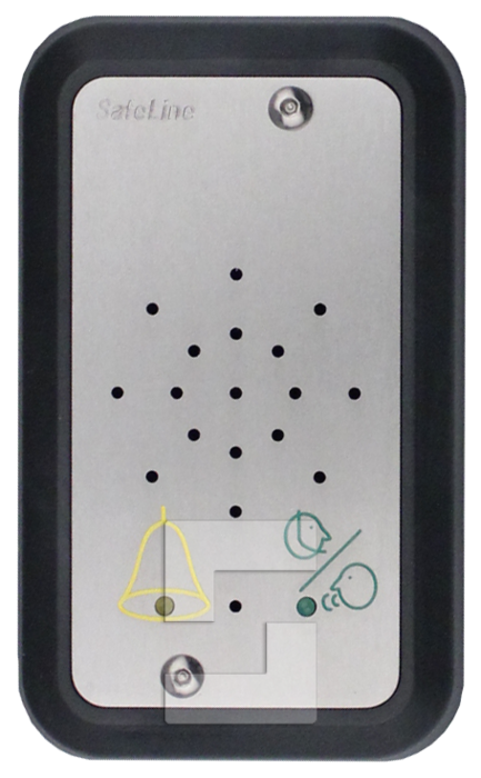 SafeLine MX2, utanpåliggande montering med LED-piktogram (1)