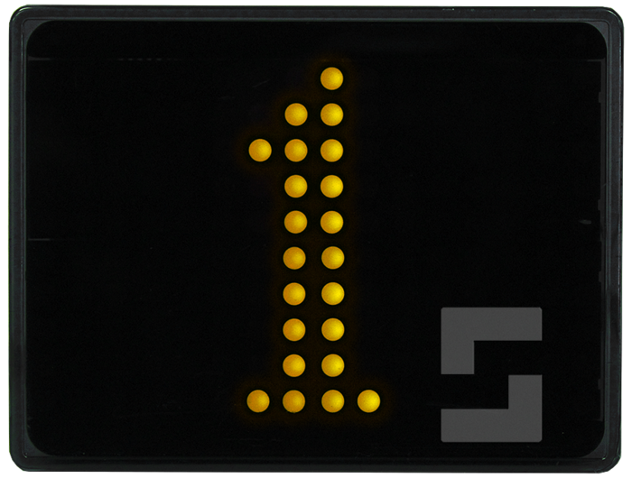 Etageindikator FD4 (Gult display) (1)